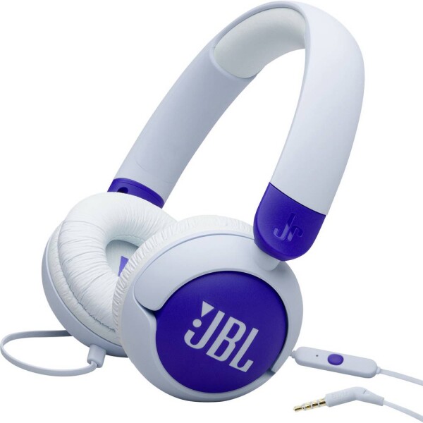 JBL Junior 320 sluchátka otevřená (On Ear) kabelová modrá složitelná