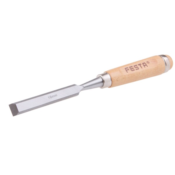 FESTA 19495 Dláto 16mm, CrV, dřevěná rukojeť