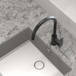 Kielle Dřezová baterie, matná černá 10523104