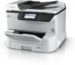 Epson WorkForce Pro WF-C8610DWF bílá / Inkoustová tiskárna A3 / barevná / 4.800x1.200dpi / USB 3.0 / LAN / WiFi / NFC (C11CG69401)