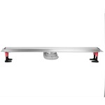 REA - Scarico lineare Neox Superflow BRUSH NICKEL 80 REA-G2707