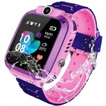 Izoxis Hodinky dětské Smart watch Q12 růžové LBS lokátor