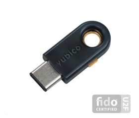 YubiKey 5C - USB-C, klíč/token s vícefaktorovou autentizaci, podpora OpenPGP a Smart Card (2FA) EDF_981051
