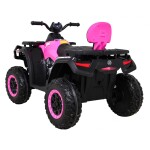 Mamido Dětská elektrická čtyřkolka XT-Speed 4x80W 24V růžová