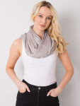 Dámská šála s kamínky F84037 - FPrice one size světle béžová