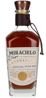 Miracielo Artesanal Reserva Especial Spiced Rum 38% 0,7 l (holá lahev)