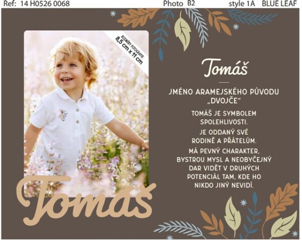 68_Fotorámeček se jménem_Tomáš - Albi