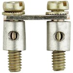 Weidmüller Z-series, Accessories, Cross-connector, For the terminals, No. of poles: 2 ZQV 2.5/2 1608860000-60 žlutá 60 ks