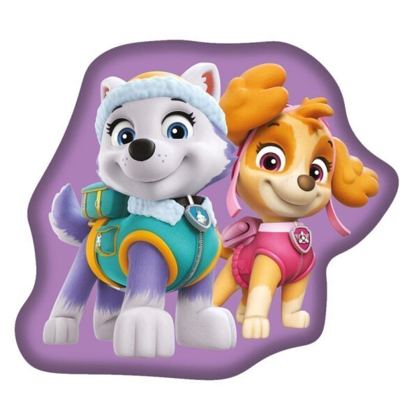 Tvarovaný polštářek - Paw Patrol Purple