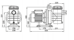 Bazénové čerpadlo IBO SWIM 025, 0,37kW