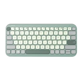 ASUS Marshmallow KW100 zelená / bezdrátová klávesnice / nízký profil kláves / CZ SK layout (90XB0880-BKB440)