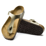 Dámské žabky Birkenstock Gizeh Birko-Flor Gold narrow (1016109) dámské 36