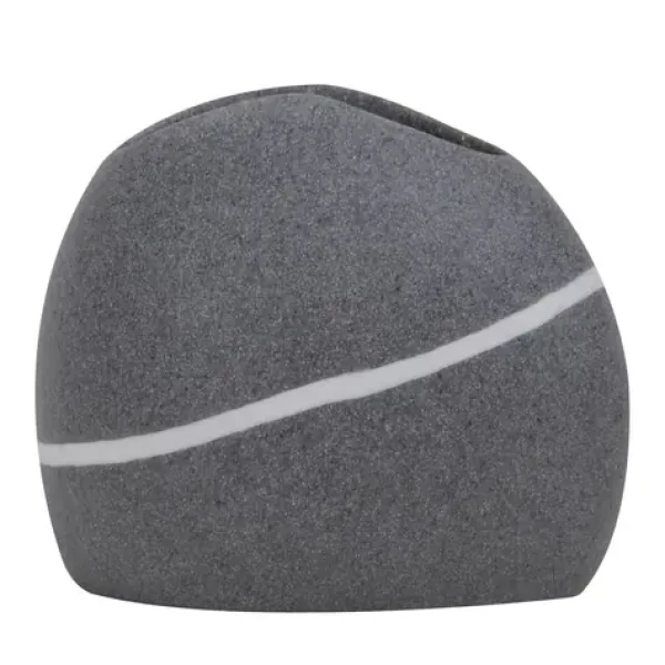 MSV ZEN kelímek s držákem na zubní kartáčky šedý / polyresin (3700703955429)