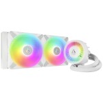 ARCTIC Liquid Freezer III - 280 A-RGB bílá / 2x 140mm / 22.5 dB @ 1900 RPM / 69.9 CFM / AMD + Intel (ACFRE00151A)