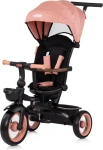 CHIPOLINO Tříkolka se stříškou Urban 2v1 Pink Marshmallow