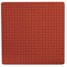 MSV protiskluzová podložka do sprchy QUADRO Premium terakota / SBS kaučuk / 54 x 54 cm