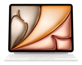 Apple Magic Keyboard pro iPad Air 13" (M2, M3, M4) DE bílá / Pouzdro s klávesnicí / DE Layout (MDFW4D/A)