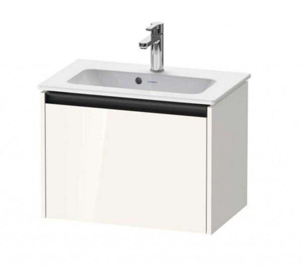 DURAVIT - Ketho.2 Umyvadlová skříňka 44x61x39 cm, 1 zásuvka, lesklá bílá K25055022220000
