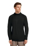 ICEBREAKER Mens 150 MerinoFine Ace LS Hoodie, Black velikost: XL