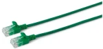 MicroConnect CAT6a U/UTP SLIM 5m zelená / LSZH (V-UTP6A05G-SLIM)