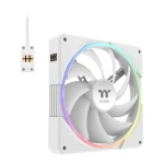 Thermaltake TS 140 EX RGB 3ks bílá / Ventilátor / 140 x 140 x 25 mm / 2000 RPM / 32.1 dB / ARGB (CL-F209-PL14SW-A)