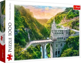 Trefl Puzzle Svatyně Las Lajas, Kolumbie 1000 dílků - Trefl