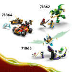 LEGO LEGO® NINJAGO® 71862 Bojový balíček: Lloydův dračí oblek