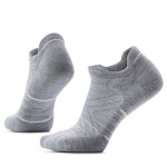 Dámské merino běžecké ponožky SMARTWOOL Women's Run Targeted Cushion Low Ankle S, Lightgreywhite velikost: 34-37 (S)