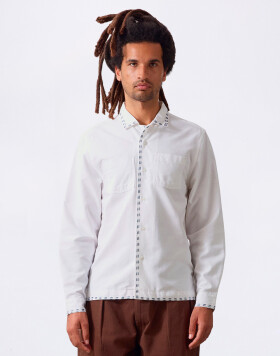 Service Works Trace Resort Shirt White M