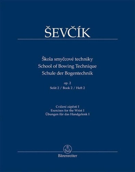 Škola smyčcové techniky op. sešit