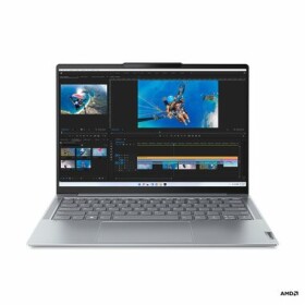 Lenovo Yoga Slim 6 14APU8 šedá / 14" WUXGA / AMD Ryzen 5 7540U 3.2GHz / 16GB / 512GB SSD / AMD Radeon 740M / Bez OS (82X3003UCK)