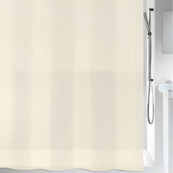 Spirella BIO sprchový závěs béžový - průsvitný / 180 x 200 cm / PEVA