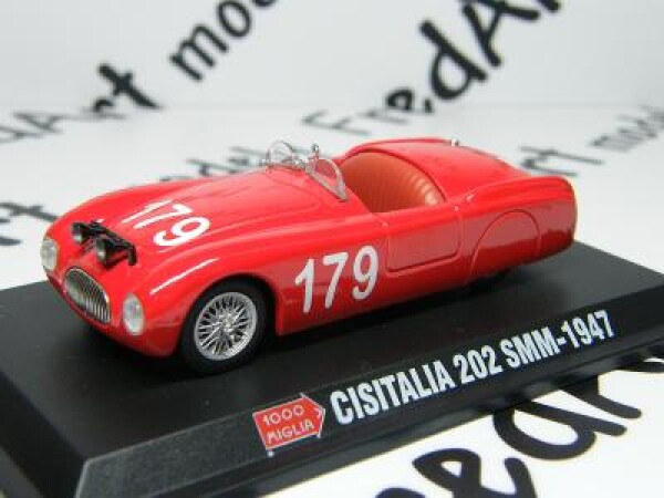 1000 MIGLIA CISITALIA 202 SMM 1947 - HACHETTE 1:43