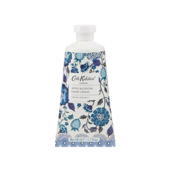 Cath Kidston Krém na ruce Navy Carnation 50 ml, modrá barva, plast