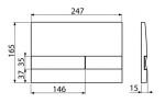 ALCADRAIN Jádromodul - předstěnový instalační systém s chromovým tlačítkem M1721 + WC JIKA LYRA PLUS RIMLESS + SEDÁTKO DURAPLAST AM102/1120 M1721 LY1