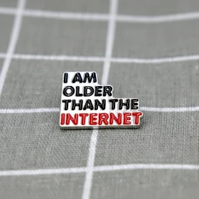 Pinarna.cz I am older than the internet / Jsem starší než internet - stříbrný