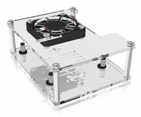 ICY BOX akrylové pouzdro pro Raspberry Pi 2 B 3 B | B+ (IB-RP106)