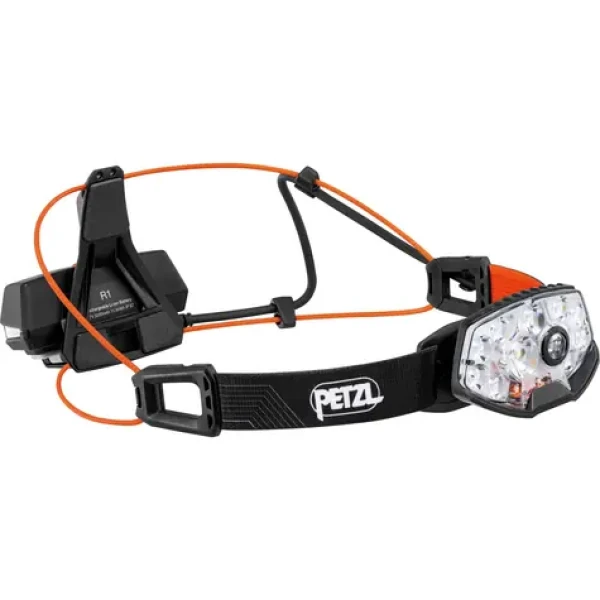 Petzl Nao RL černá / Čelová svítilna / 1500 lm / dosvit až 160m / 3200 mAh / IPX4 (E105AA00)