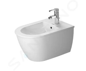 DURAVIT - Darling New Závěsný bidet, s 1 otvorem pro baterii, alpská bílá 2249150000