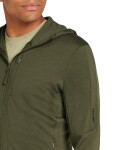 Pánská merino mikina s kapucí ICEBREAKER Mens 260 Quantum IV LS Zip Hoodie, Loden velikost: S