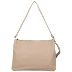 Stylová dámská koženková crossbody kabelka Cindra, růžová