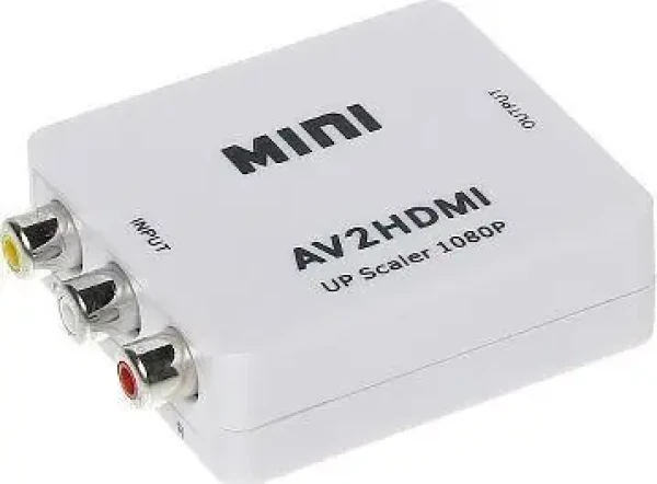 NoName AV adaptér 3x Cinch (RCA) - HDMI bílá / Adaptér / AV/HDMI (AV/HDMI)