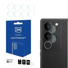 3mk Lens Protection pro Vivo V29 5G / Sklo na fotoaparát / hybridní sklo / 7H / 0,16 mm / 4 ks