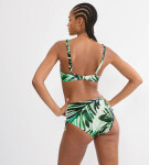 SUMMER PALM - Plavková podprsenka s kosticemi a tvarujícím efektem Triumph GREEN COMBINATION 44B