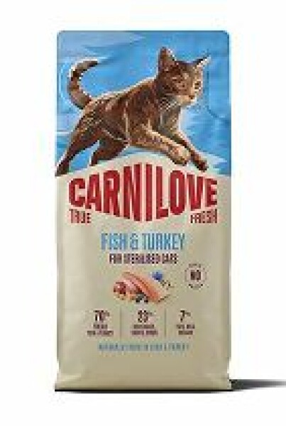Carnilove Cat True Fresh Dry Fish&Turk.Ster.Ad.AB 6kg
