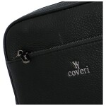 Trendy malá dámská koženková crossbody Kirikay, černá