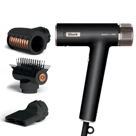 Shark HD731EU SpeedStyle Pro černá / Multifunkční fén na vlasy / 1750 W / 3 rychlosti / 4 teploty / 2,4 m (HD731EU)