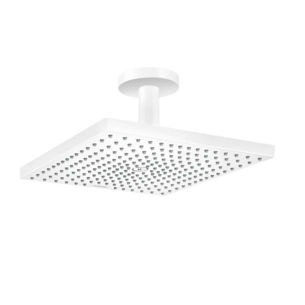 HANSGROHE - Raindance E Hlavová sprcha 300 Air, 1 proud, se stropním připojením, matná bílá 26250700