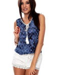 Top AT BZ 2501A.05 modrá M/L