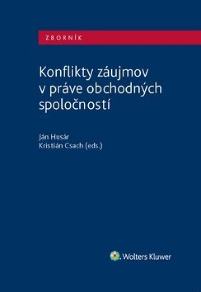 Konflikty záujmov práve obchodných spoločností